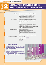 Les réactions d'oxydo-réduction dans les titrages colorimétriques Les réactions d'oxydo-réduction dans les titrages colorimétriques