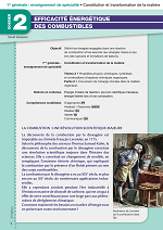 Efficacité énergétique des combustibles Efficacité énergétique des combustibles