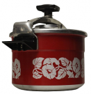 Super cocotte décor SEB, 1973. © Photograph by Rama, Wikimedia Commons, Cc-by-sa-2.0-fr