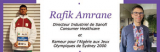 Rafik Amrane, une double compétence : Directeur Industriel de Sanofi et sportif de haut niveau.