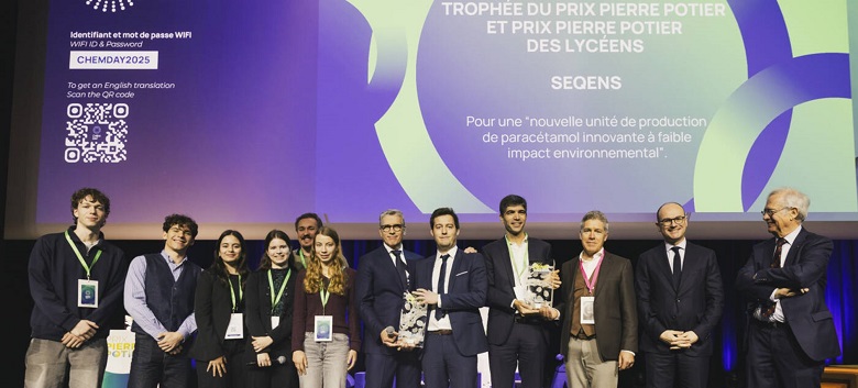 Remise du Prix Pierre Potier des lycéens et du Trophée du Prix Pierre Potier © France Chimie