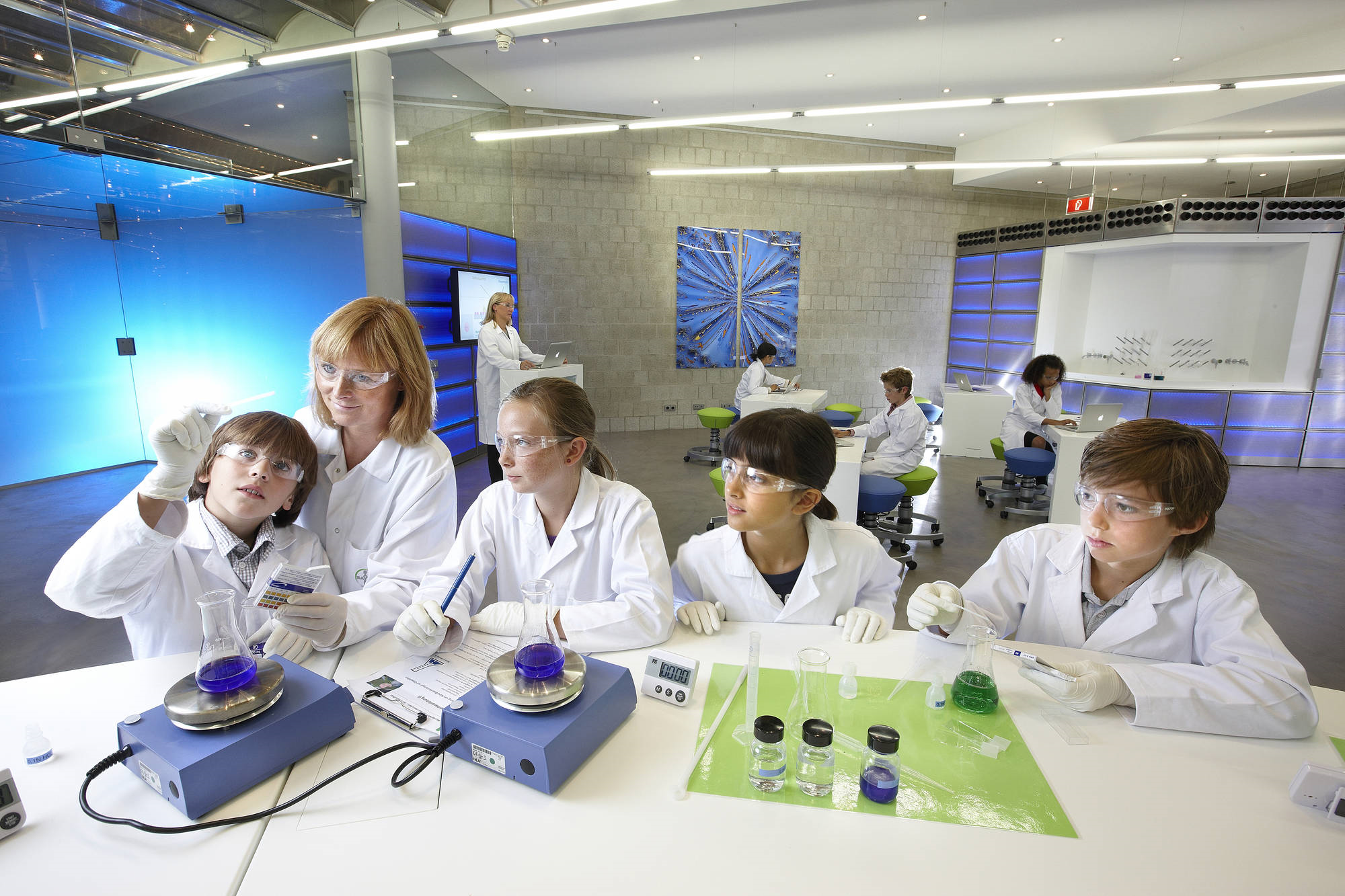 © Bayer Baylab school project nanotechnology