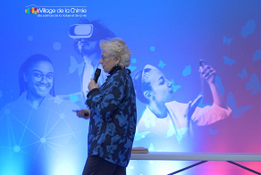 capture écran de la conférence sur YouTube