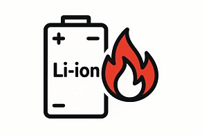 Pourquoi les batteries électriques au lithium peuvent-elles s'enflammer ? Illustration