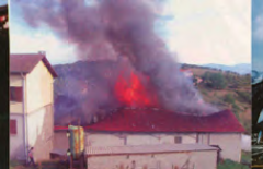 Le hangar agricole, avant, pendant et après un incendie suivi d’une explosion 